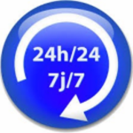 Service joignable 24h/24 et 7j/7